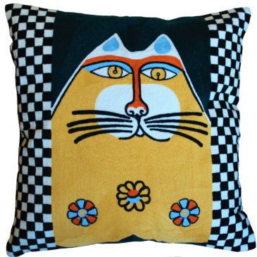 Racing Cat Cushion Cover