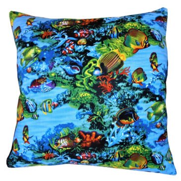 Marine Fish Cushion Cover