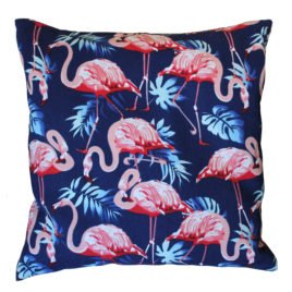 Pink Flamingo Cushion Cover