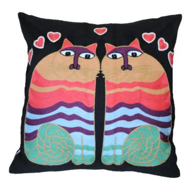 Love Cats Cushion Cover