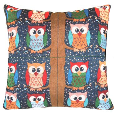 Owl Tree Cushion Cover